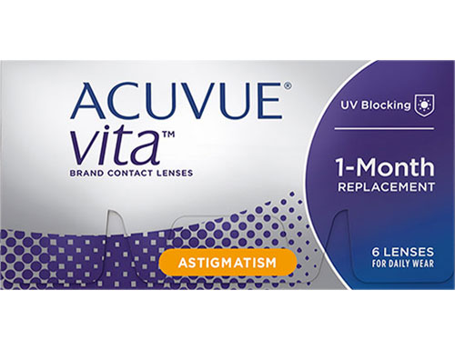ACUVUE® VITA® for Astigmatism with HydraMax™ Technology 6 Pack