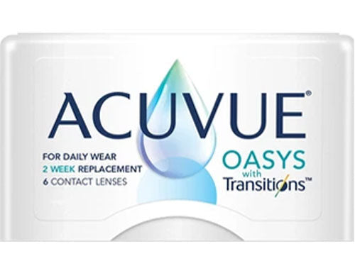 ACUVUE® OASYS with Transitions™ Light Intelligent Technology™ 6 Pack