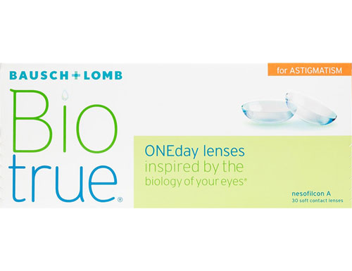 Biotrue ONEday for Astigmatism Contact Lenses 30 Pack