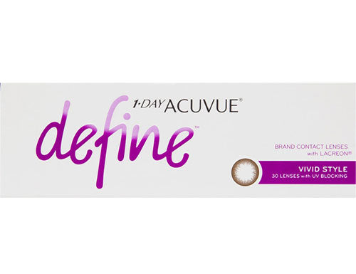 1-DAY ACUVUE® DEFINE® with LACREON®  Vivid 30 Pack