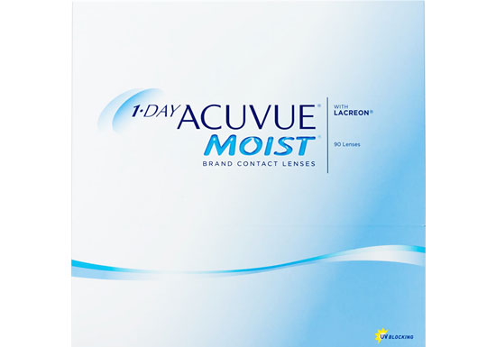 1-DAY ACUVUE® MOIST® Brand 90 Pack
