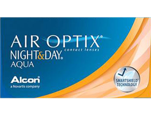 AIR OPTIX® NIGHT & DAY® AQUA Contact Lenses 6 Pack
