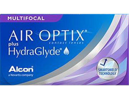 AIR OPTIX® PLUS HYDRAGLYDE® MULTIFOCAL Contact Lenses 6 Pack