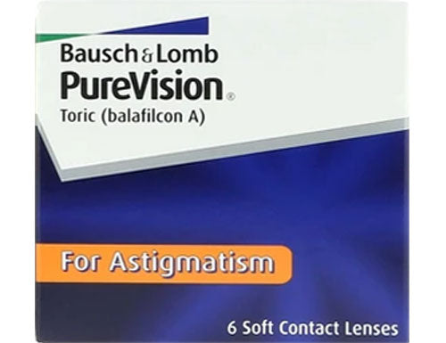 PureVision Toric Contact Lenses 6 pack