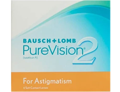 PureVision2 For Astigmatism contact lenses 6 Pack