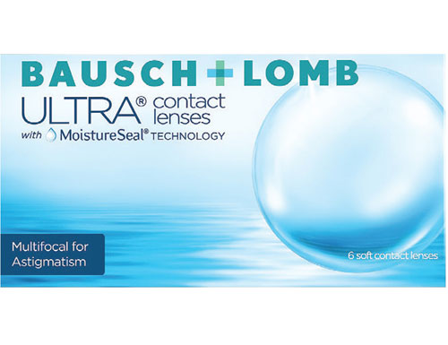 Bausch + Lomb ULTRA Multifocal for Astigmatism contact lenses 6 Pack
