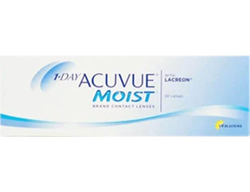 1-DAY ACUVUE® MOIST® Brand 30 Pack