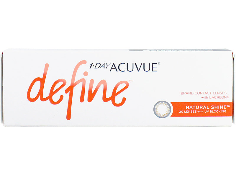 1-DAY ACUVUE® DEFINE® with LACREON®  Natural Shine 30 Pack